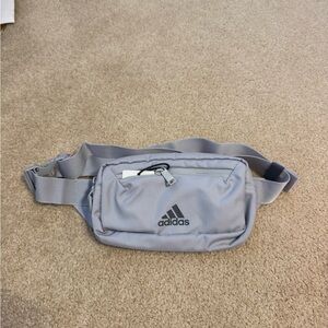 Adidas Light Gray Belt Bag
